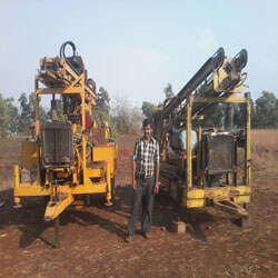 Kolahpur windmill power plants rock soil testing core drilling rds